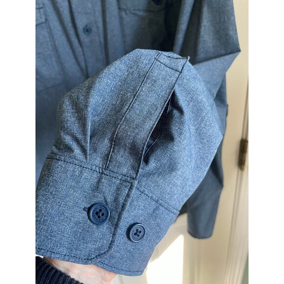 Alaskan Hardgear by Duluth Untucked Button Up Shirt Sz 3XL Standard Fit Workwear - Picture 5 of 10